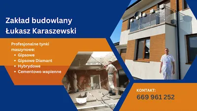 Tynki maszynowe Karaszewski Łukasz
